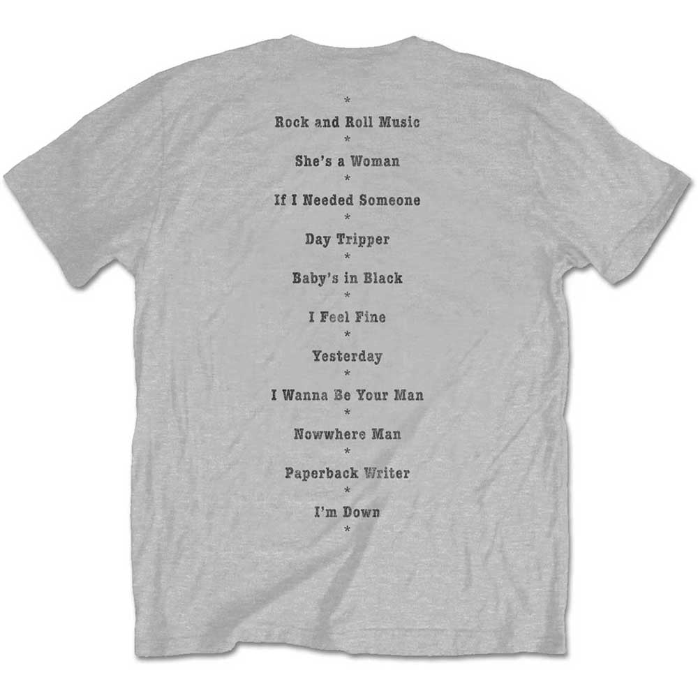 The Beatles T Shirt - Budokan Set List