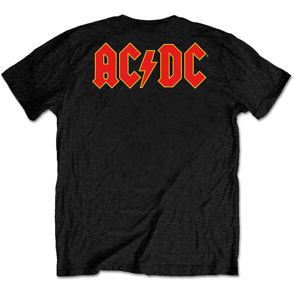 ACDC Black T Shirt - F&B Packaged Logo