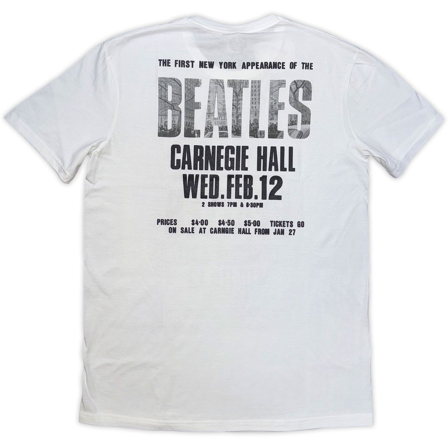 The Beatles T Shirt - Tour '64 Carnegie Hall