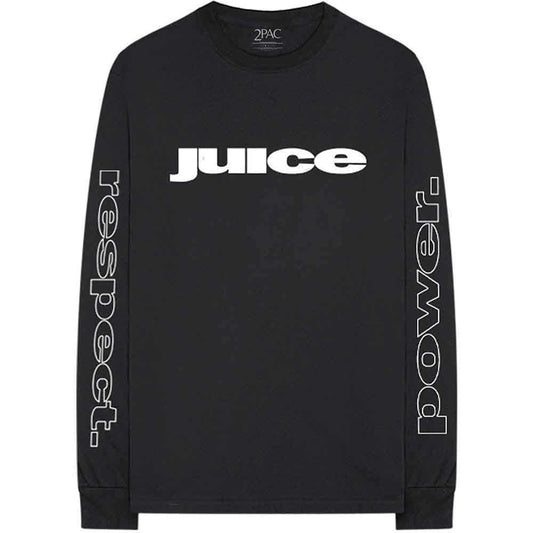 Tupac Long Sleeve T Shirt - Respect