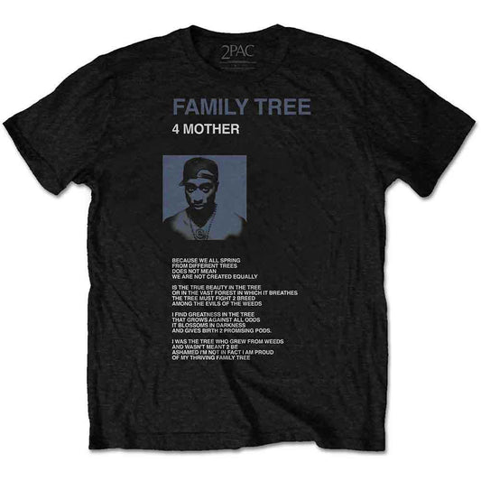 Tupac T Shirt - Family Tree