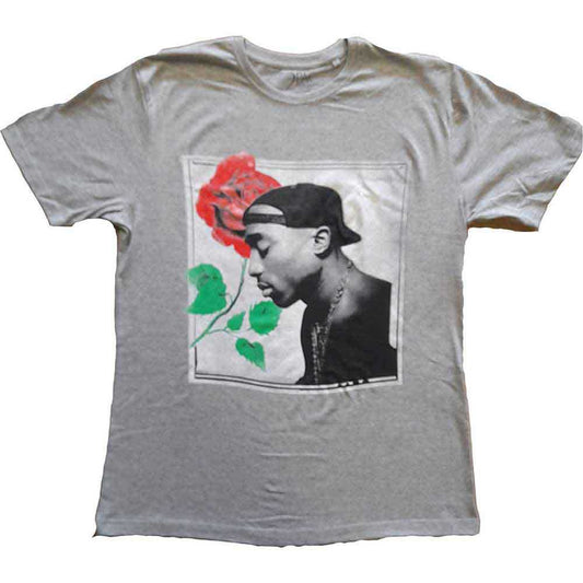 Tupac T Shirt - Rose