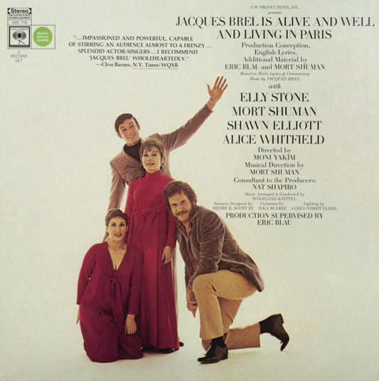Jacques Brel CD - Jacques Brel Is Alive And Well And Living In Paris