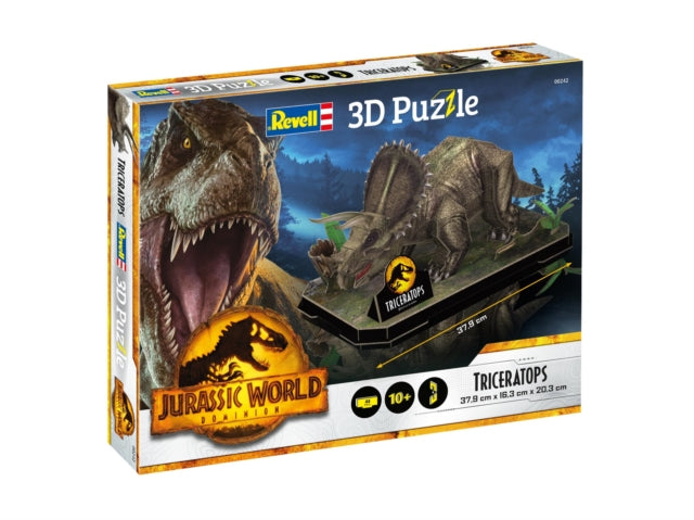 Jurassic World Jigsaw Puzzle - Jurassic World - Triceratops 3D Jigsaw Puzzle