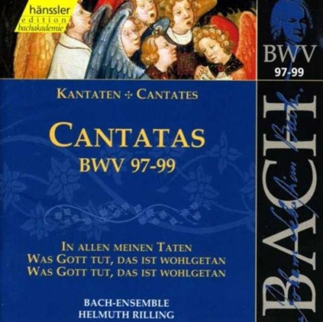 Bach Ensemble / Rilling CD - J.S. Bach / Cantatas Bwv 97-99