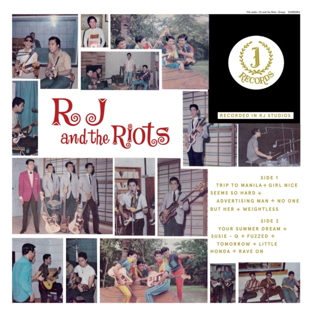 Rj & The Riots LP Vinyl Record - Rj & The Riots