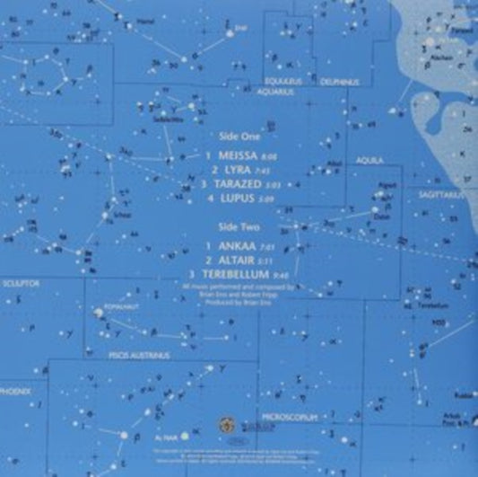 Fripp & Eno LP - The Equatorial Stars (Japanese Import)