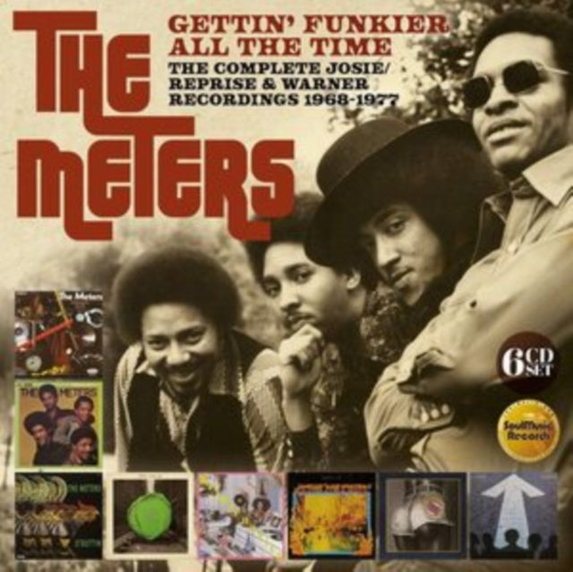 Meters CD - Gettin' Funkier All The Time: The Complete Josie / Reprise & Warner Recordings (1968-1977)