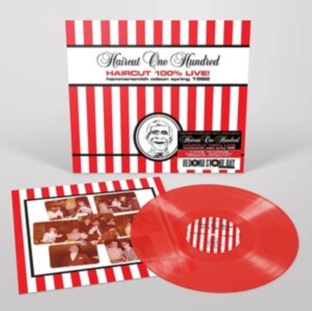 Haircut 100 LP - Live In Hammersmith 1983 (Translucent Red Vinyl) (Rsd 2023)