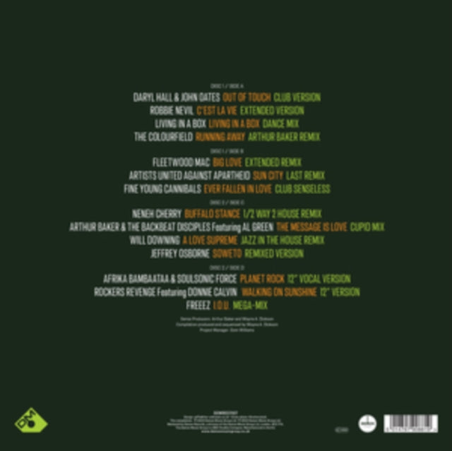 Arthur Baker LP - Presents Dance Masters