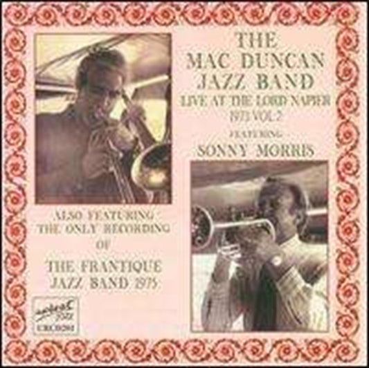 Mac Duncan Jazz Band CD - Live At The Lord Napier Vol 2