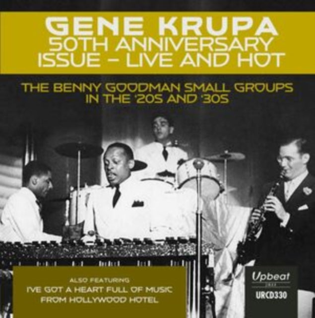 Gene Krupa CD - 50Th Anniversary Issue - Live And Hot