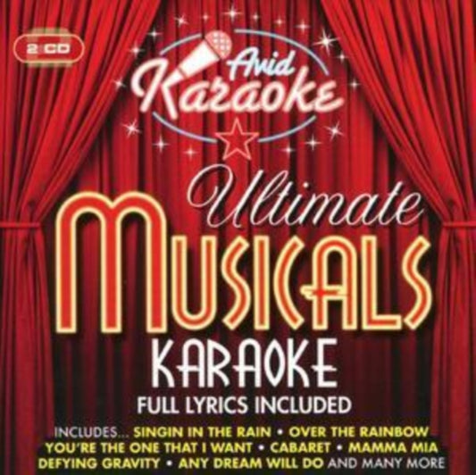 Various Artists CD - Ultimate Musicals Karaoke