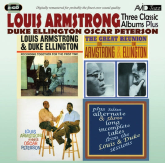 Armstrong/Ellington/Peterson CD - Three Classic Albums Plus