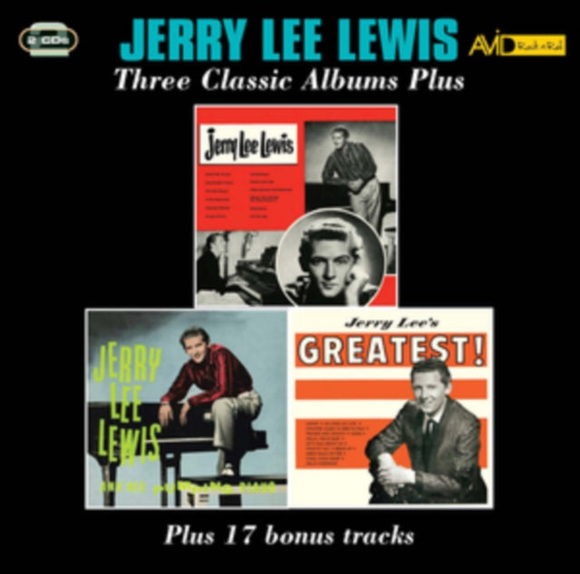 Jerry Lee Lewis CD - Three Classic Albums