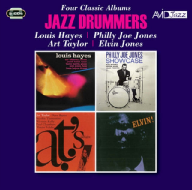 Louis Hayes / Philly Joe Jones / Art Taylor / Elvin Jones CD - Jazz Drummers - Four Classic Albums