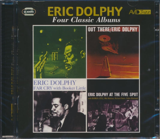 Eric Dolphy CD - Four Classic Albums (Outward Bound / Out There / Far Cry / Eric Dolphy At The Five Spot)