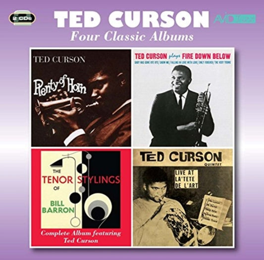 Ted Curson CD - Four Classic Albums (Plenty Of Horn / Fire Down Below / The Tenor Stylings Of Bill Barron / Live At La Tete De Lart)