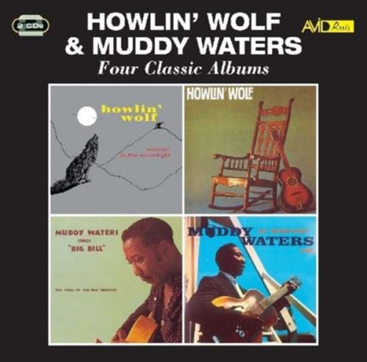 Howlin' Wolf / Muddy Waters CD - Four Classic Albums