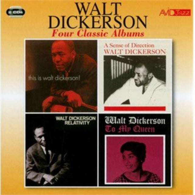 Walt Dickerson CD - Four Classic Albums (This Is Walt Dickerson / Sense Of Direction / Relativity / To My Queen)