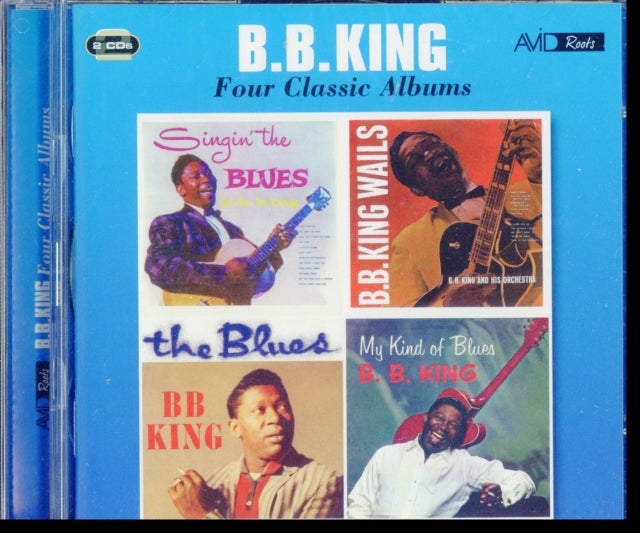 B.B. King CD - Four Classic Albums (Singin' The Blues / B.B. King Wails / The Blues / My Kind Of Blues)