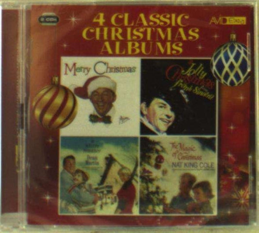 Bing Crosby / Frank Sinatra / Dean Martin / Nat King Cole CD - Four Classic Christmas Albums (Merry Christmas / A Jolly Christmas / A Winter Romance / The Magic Of Christmas)