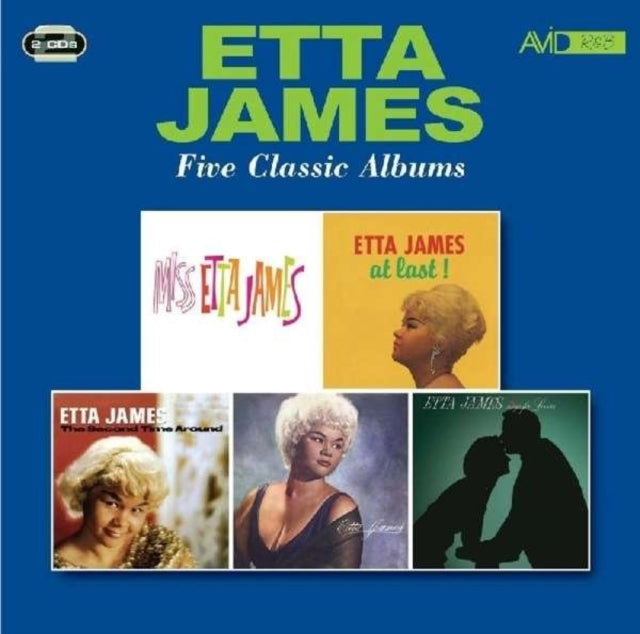 Etta James CD - Five Classic Albums (Miss Etta James / At Last! / Second Time Around / Etta James / Sings For Lovers)