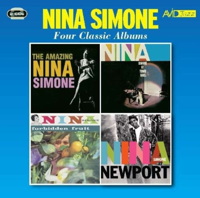 Nina Simone CD - Four Classic Albums (The Amazing Nina Simone / Nina Simone At Town Hall / Forbidden Fruit / Nina Simone At Newport)