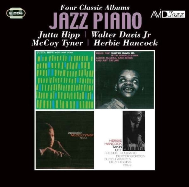 Jutta Hipp / Walter Davis Jr / Mccoy Tyner / Herbie Hancock CD - Jazz Piano - Four Classic Albums (Jutta Hipp With Zoot Sims / Davis Cup / Inception / Takin' Off)