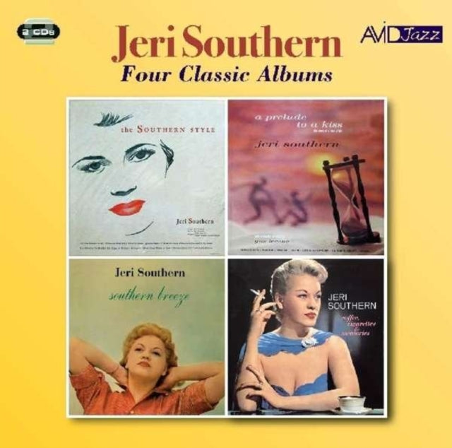 Jeri Southern CD - Four Classic Albums (The Southern Style / A Prelude To A Kiss / Southern Breeze / Coffee. Cigarettes & Memories)
