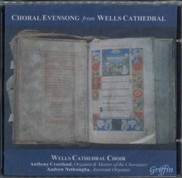 Wells Cathedral Choir CD - Choral Evensong From Wells- One Of The Classic Services