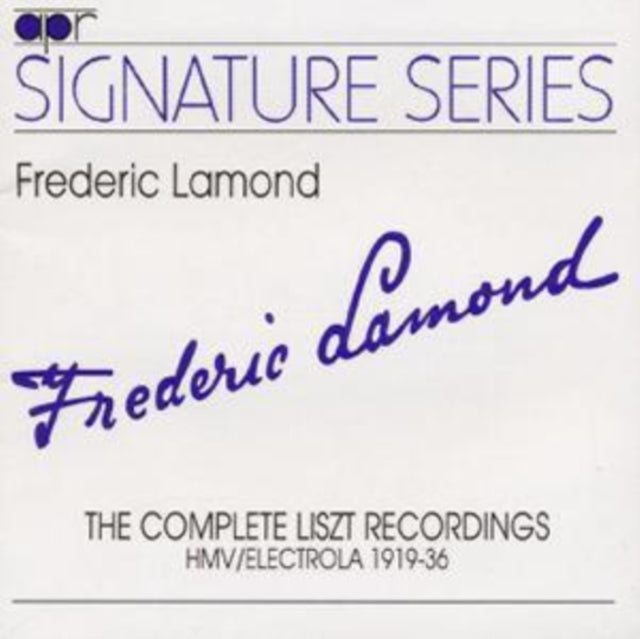 Various Artists CD - Frederic Lamondliszt Records