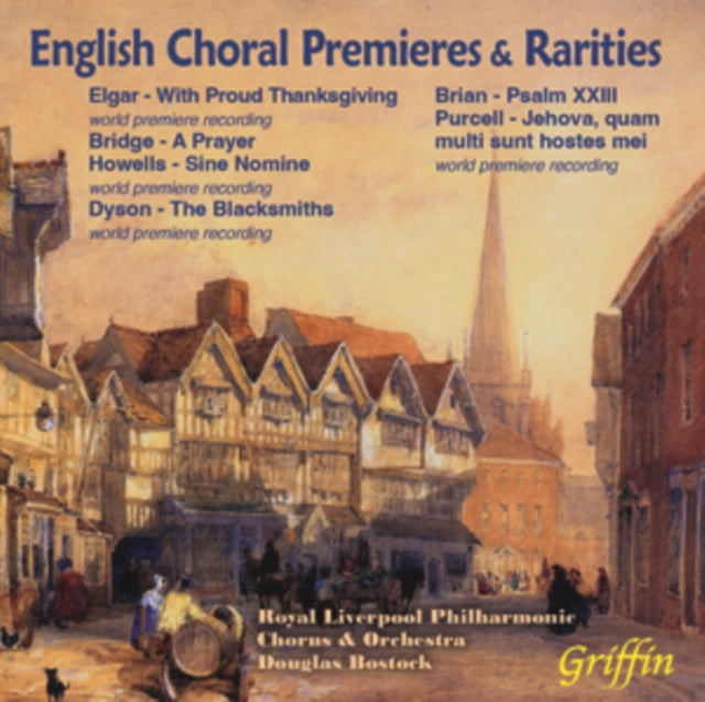 Royal Liverpool / Philharmonic / Orchestra & Chorus / Douglas Bostock CD - English Choral Premieres & Rarities