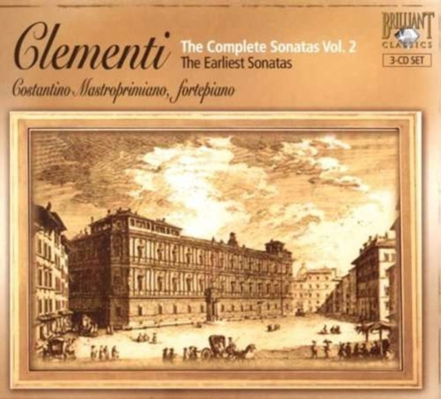 Costantino/Mastroprimiano CD - Clementi - Complete Early Sonatas