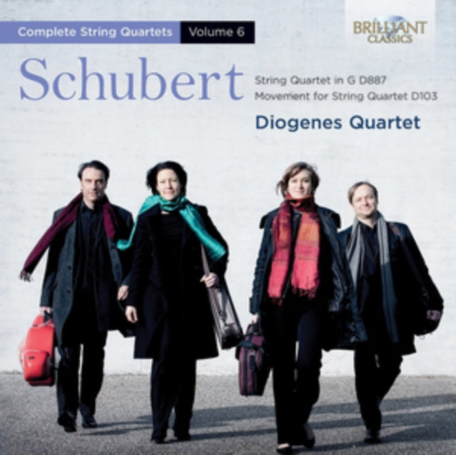 Diogenes Quartet CD - Schubert: String Quartets Vol.6