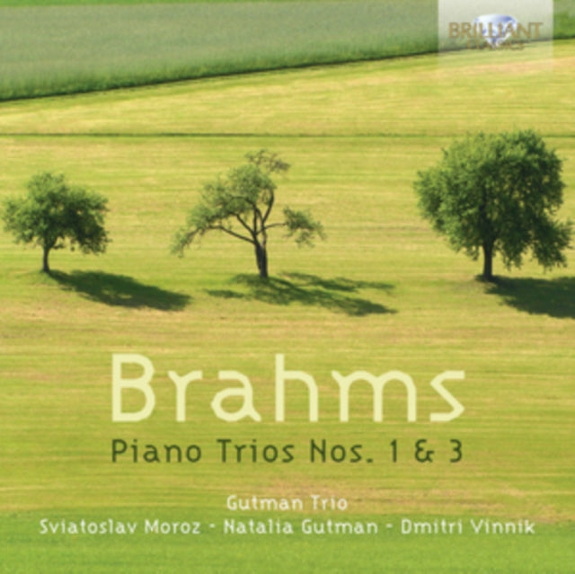 Gutman Trio CD - Brahms/Piano Trios Nos 1 & 3