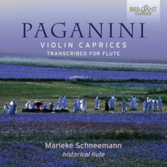 Marieke Schneemann CD - Paganini - Violin Caprices / Transcribed For Flute