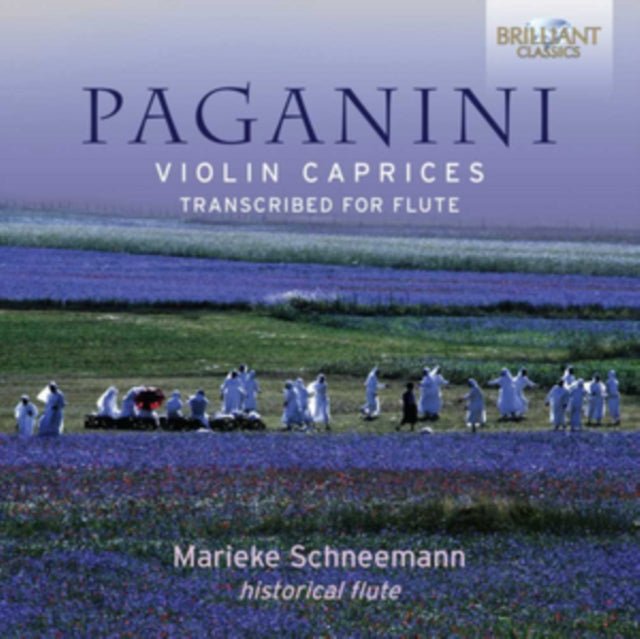 Marieke Schneemann CD - Paganini - Violin Caprices / Transcribed For Flute