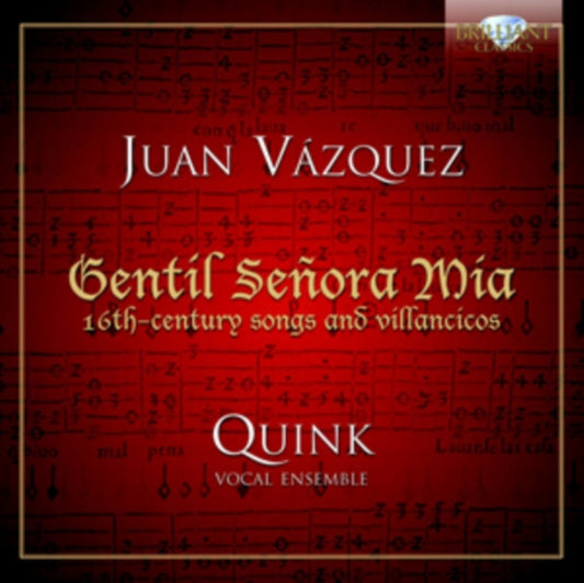 Quink Vocal Ensemble CD - Vasquez/Songs And Villancicos