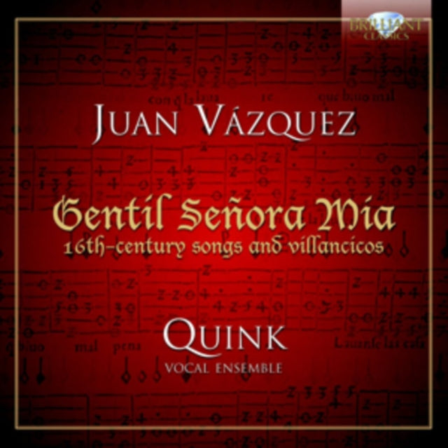 Quink Vocal Ensemble CD - Vasquez/Songs And Villancicos