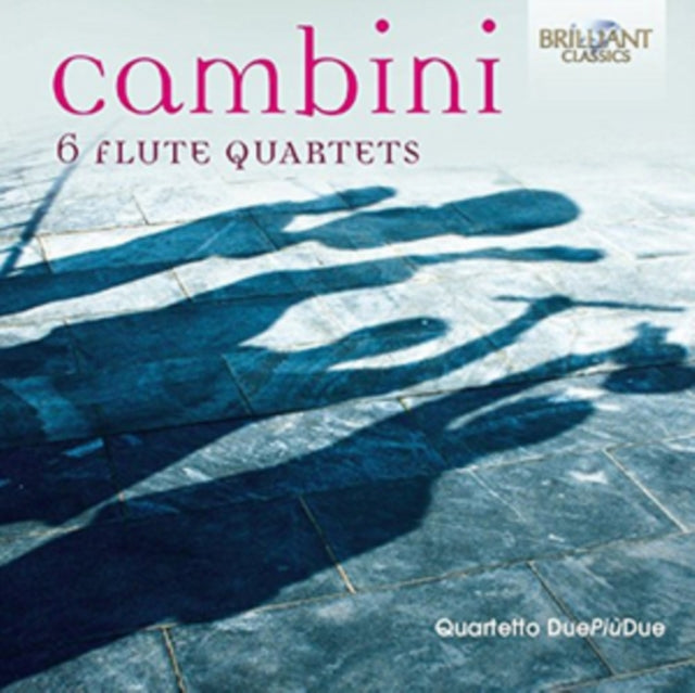 Quartetto Duepiudue CD - Cambini: 6 Flute Quartets