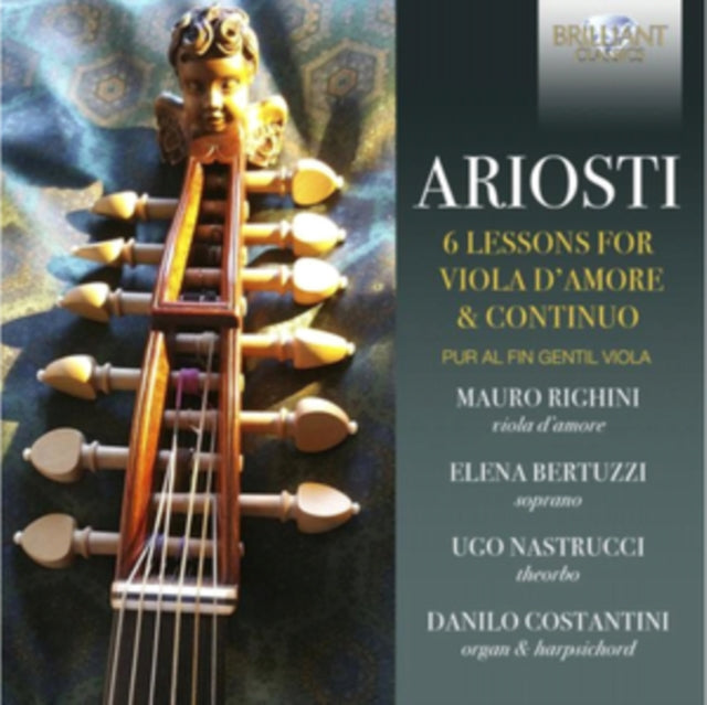 Mauro Righini/Elena Bertuzzi/Ugo Nastrucci/Danilo Costantini CD - Ariosti: 6 Lessons For Viola Damore & Continuo