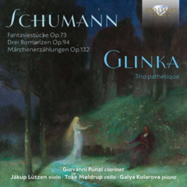 Giovanni Punzi / Jakup Lutzen / Toke Moldrup / Galya Kolarova CD - Schumann. Glinka: Fantasiestucke Op.73. Trio Patethique