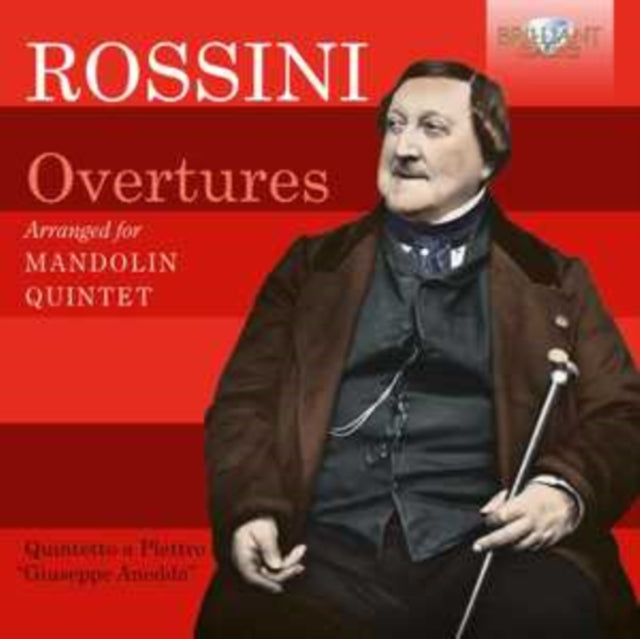 Quintetto A Plettro Giuseppe Anedda CD - Rossini: Overtures Arranged For Mandolin Quintet