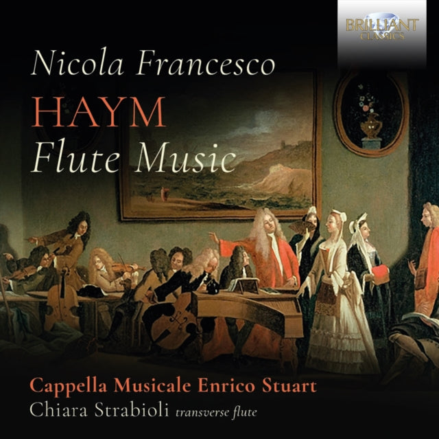 Cappella Musicale Enrico Stuart / Chiara Strabioli / Romeo Ciuffa CD - Haym: Flute Music