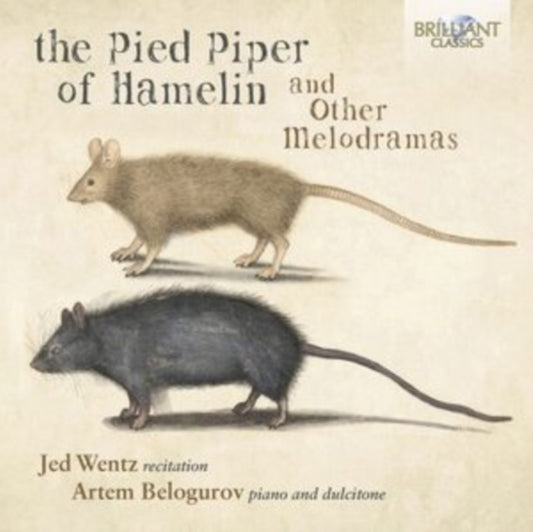 Artem Belogurov / Jed Wentz CD - The Pied Piper Of Hamelin And Other Melodramas