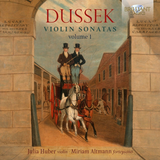 Miriam Altmann-Rose/Julia Huber-Warzecha CD - Dussek: Violin Sonatas / Volume 1