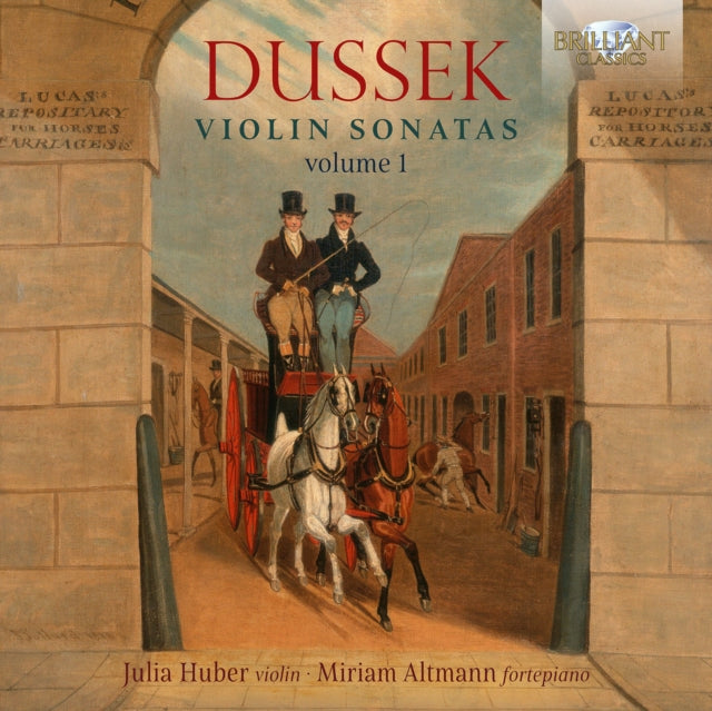 Miriam Altmann-Rose/Julia Huber-Warzecha CD - Dussek: Violin Sonatas / Volume 1