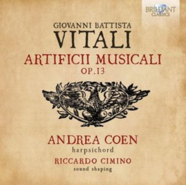 Andrea Coen CD - Vitali: Artificii Musicali Op.13