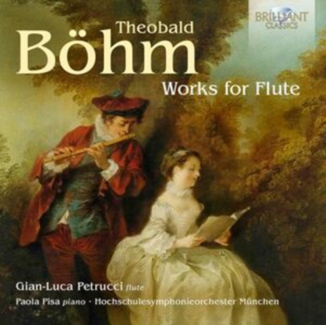 Gian-Luca Petrucci / Paola Pisa / Hochschulesymphonieorchester Munchen CD - Bohm: Works For Flute